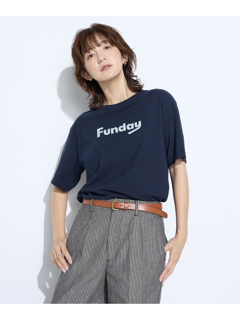 ヴィンテージ天竺 Tシャツ COMME CA コムサ トップス カットソー・Tシャツ ブルー ネイビー ホワイト【送料無料】[Rakuten Fashion]