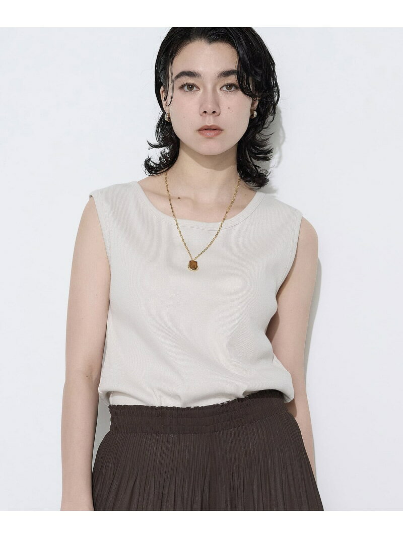 乐天商城 - 【SALE／19%OFF】スパークナイロンテレコ 2WAYタンクトップ K.T KIYOKO TAKASE コムサ トップス ノースリーブ・タンクトップ ブルー ベージュ グレー ホワイト ブラック【RBA_E】【送料無料】[Rakuten Fashion]