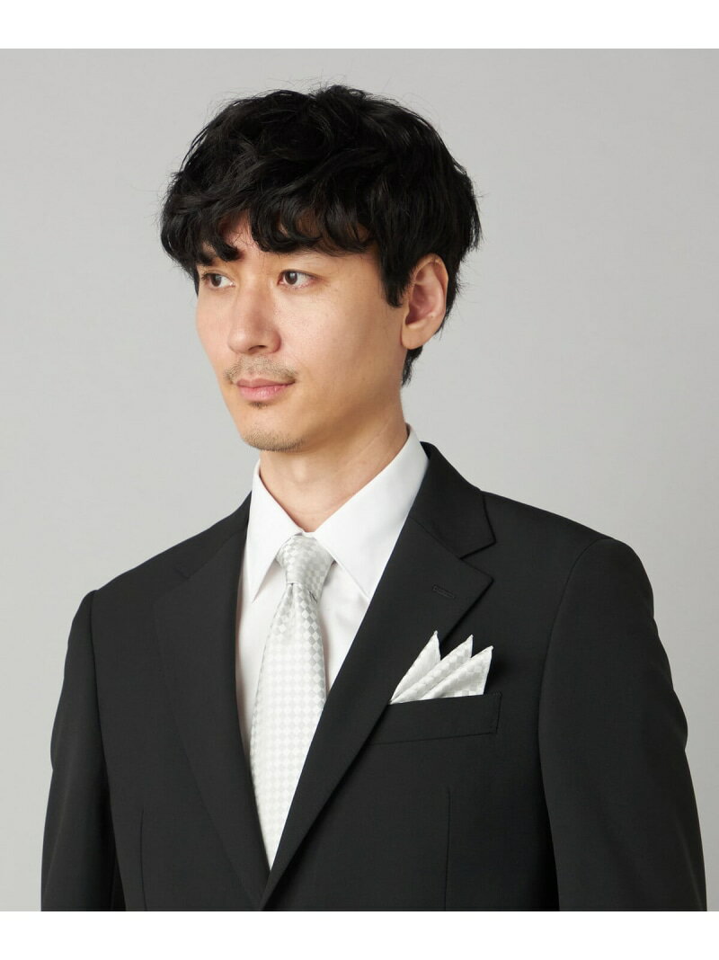 Rakuten - 【SALE／10%OFF】【市松柄】フォーマル ポケットチーフ COMME CA MEN コムサメン ファッション雑貨 その他のファッション雑貨 ホワイト シルバー【RBA_E】[Rakuten Fashion]