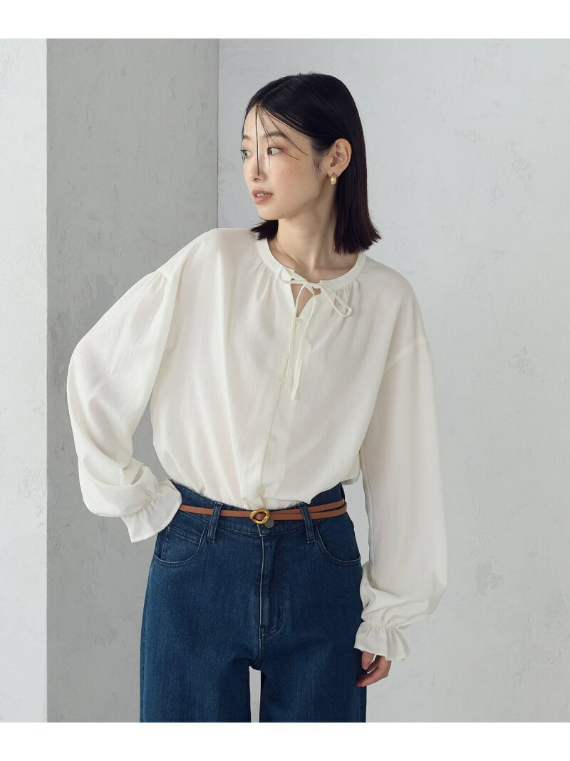 【SALE／10%OFF】キャンディスリーブ ブラウス COMME CA ISM コムサイズム トップス シャツ・ブラウス ..