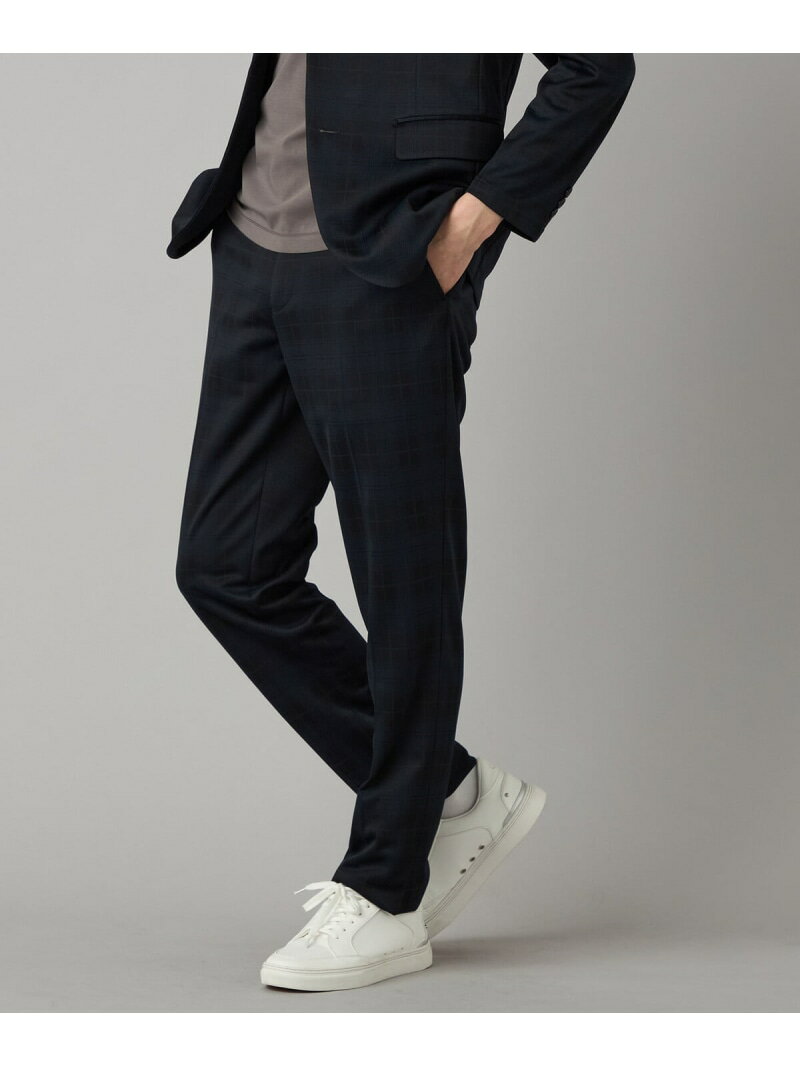 【セットアップ対応】IL PRINCIPE ジャージーテーパード パンツ COMME CA MEN コムサメン パンツ スラックス・ドレスパンツ グレー ブラック【送料無料】[Rakuten Fashion]