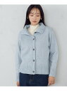 【SALE/30%OFF】ウール混 襟付きカーディガン COMME CA ISM コムサイズム トップス カーディガン グレー ブルー ブラック【RBA_E】【...