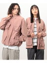 【SALE/50%OFF】ナイロンタッサー 7ポケット シャツブルゾン Purple&Yellow コムサイズム ジャケット・アウター ブルゾン・ジャンパー ホ...