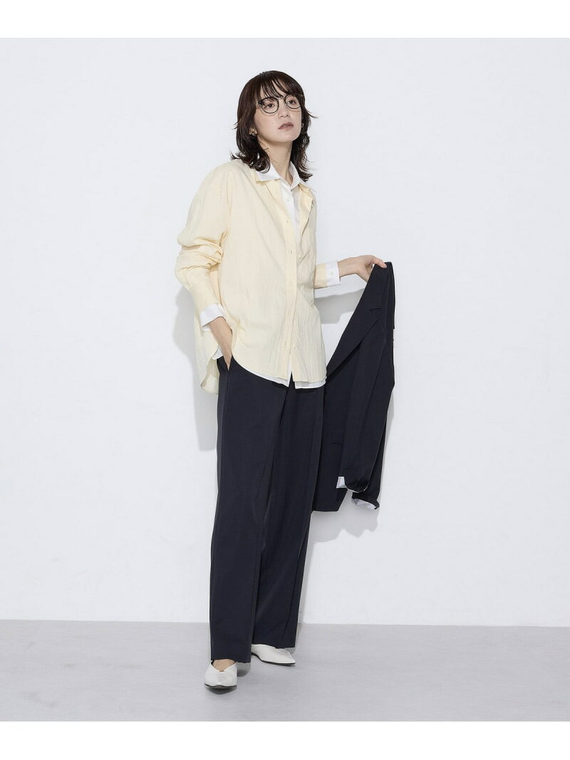 �ڥ��åȥ��å��б��ۥѥ������ץ졼�󥹥ȥ�å� �ѥ�� COMME CA Wardrobe ���ॵ �����ġ��ե����ޥ� �����ĥѥ�� �֥饦�� �ͥ��ӡ�������̵����[Rakuten Fashion]