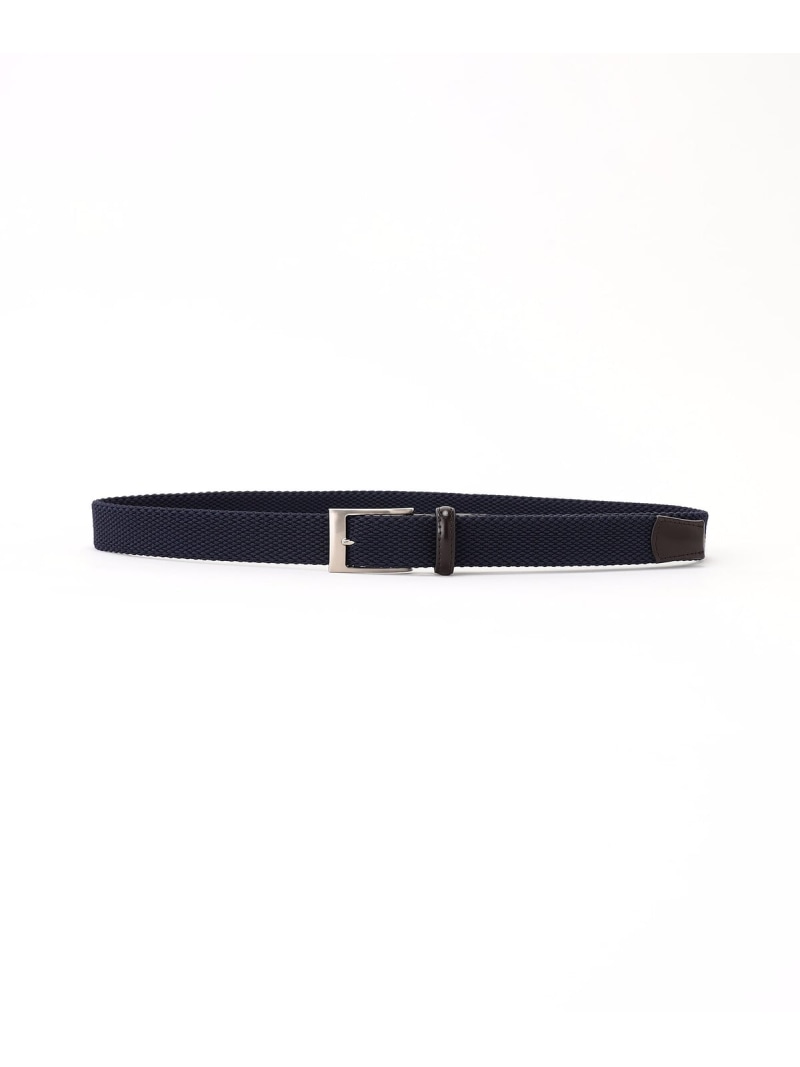 Rakuten - 【SALE／10%OFF】ゴムメッシュ ベルト COMME CA ISM コムサイズム ファッション雑貨 ベルト ネイビー ブラック【RBA_E】[Rakuten Fashion]