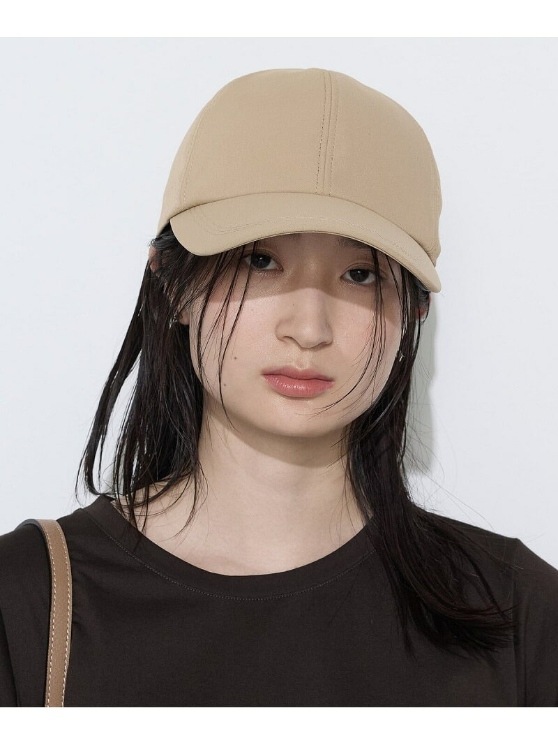 樂天商城 - ロゴ キャップ COMME CA コムサ 帽子 キャップ ベージュ ブラック【送料無料】[Rakuten Fashion]