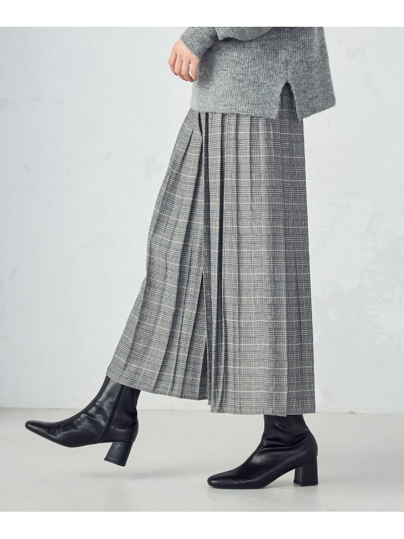 Rakuten - 【SALE／40%OFF】グレンチェック シャーリングパンツ COMME CA ISM コムサイズム パンツ その他のパンツ グレー ブラック ブラウン【RBA_E】【送料無料】[Rakuten Fashion]