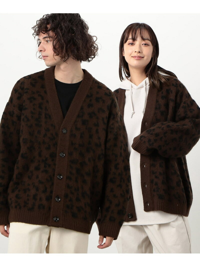 【SALE／10%OFF】シャギー レオパード カーディガン Purple&Yellow コムサイズム トップス カーディガン ブラウン グレー【RBA_E】【送料無料】[Rakuten Fashion]のサムネイル