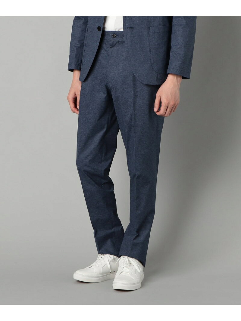 乐天商城 - 【SALE／37%OFF】【セットアップ対応】エアードットジャージープリント テーパードパンツ COMME CA MEN コムサメン パンツ スラックス・ドレスパンツ ネイビー グレー【RBA_E】【送料無料】[Rakuten Fashion]