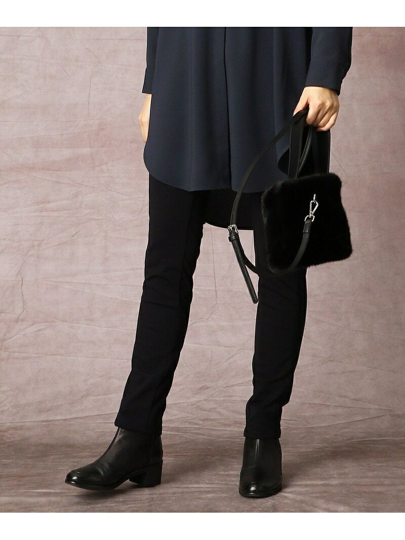 [Sサイズ]メリルハイテンション裏起毛 スキニーパンツ COMME CA S-SIZE コムサ パンツ/ジーンズ レギンスパンツ グレー カーキ ブラック【送料無料】[Rakuten Fashion]