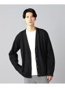 【SALE/50%OFF】【COMME CA MEN】天竺*裏目切り替え強縮ニット カーディガン COMME CA MEN コムサメン トップス カーディガン ...
