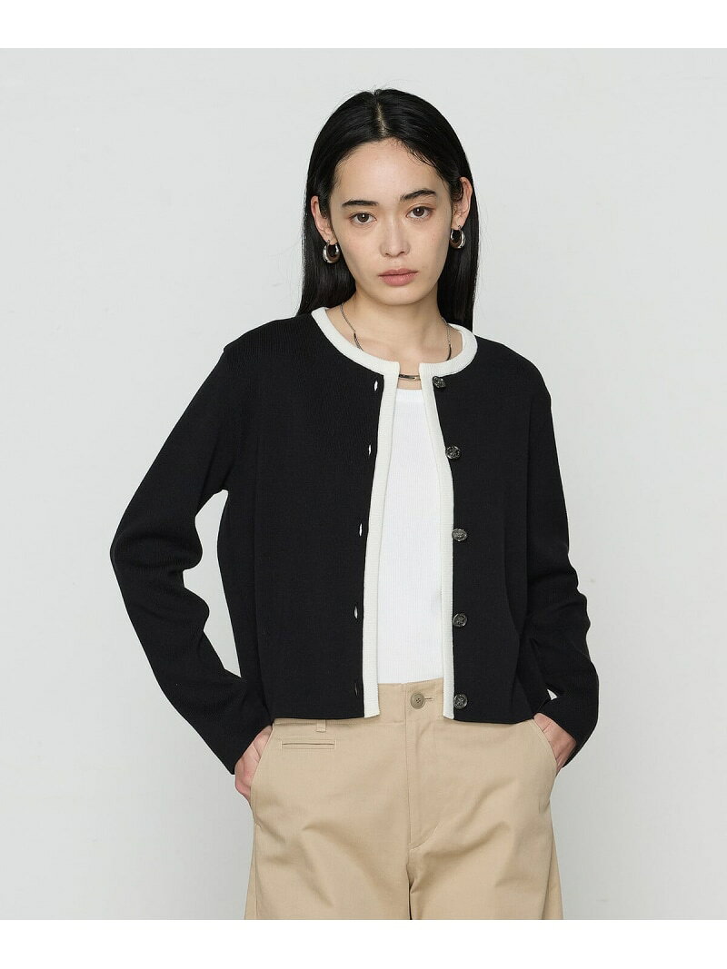 【SALE／30%OFF】[ Sサイズ ] ボーダー/バイカラー カーディガン COMME CA S-SIZE コムサ トップス ニット【RBA_E】【送料無料】[Rakuten Fashion] fivefoxesonlinestore-10024458 FIVEFOXes ONLINE STORE サンプル画像2