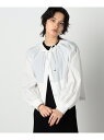 【SALE/82%OFF】【セットアップ対応】タイプライター ノーカラーブルゾン COMME CA ISM コムサイズム ジャケット・アウター ブルゾン・ジャン...