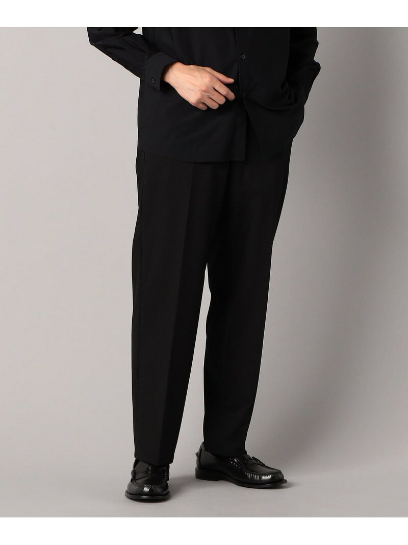 【SALE／55%OFF】【COMME CA MEN】ナイロンビスコース2WAYストレッチ インタックスラックス COMME CA MEN コムサメン パンツ スラックス・ドレスパンツ ブラック グレー【RBA_E】【送料無料】[Rakuten Fashion]