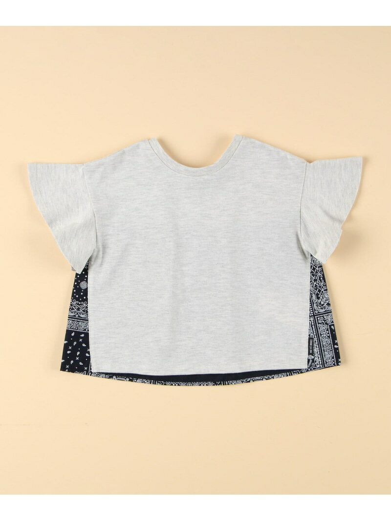 Rakuten - 【SALE／40%OFF】バンダナプリント 切り替え 2WAY Tシャツ(ベビーサイズ) COMME CA ISM コムサイズム トップス カットソー・Tシャツ ネイビー【RBA_E】[Rakuten Fashion]