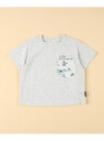 【SALE/28%OFF】マリンアロハ柄ポケット 半袖Tシャツ(ベビーサイズ) COMME CA ISM コムサイズム トップス カットソー・Tシャツ ネイビー...