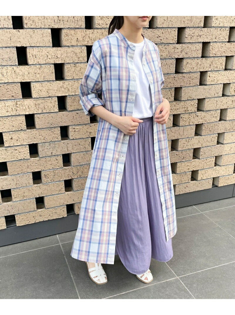 【SALE／70%OFF】チェック柄 シャツワンピース COMME CA ISM コムサイズム ワンピース・ドレス ドレス【RBA_E】[Rakuten Fashion]のサムネイル