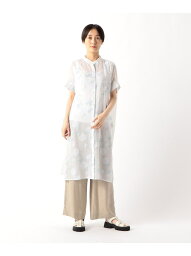 しゃくやくカットジャカード シャツワンピース Gabardine K.T コムサ ワンピース・ドレス ワンピース【送料無料】[Rakuten Fashion]