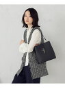 【SALE/37%OFF】ロゴプレートミニバッグ MONO COMME CA コムサイズム バッグ ハンドバッグ グレー ブラック【RBA_E】【送料無料】[R...