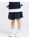 【SALE/10%OFF】デニムライクジャージー キュロットスカート COMME CA ISM コムサイズム スカート その他のスカート ネイビー【RBA_E】...