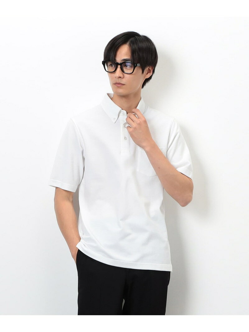 【SALE／12%OFF】【吸水速乾】カノコポロシャツ COMME CA ISM コムサイズム トップ...