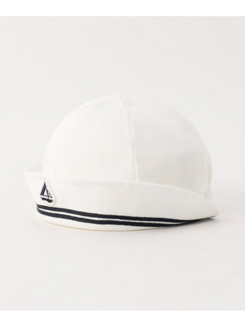 セーラー ハット COMME CA ISM コムサイズム マタニティウェア・ベビー用品 その他のベビーグッズ ホワイト[Rakuten Fashion] 3