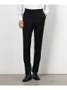 【セットアップ対応】ポリエステル ウール ギャバ パンツ COMME CA ISM コムサイズム スーツ・フォーマル スーツパンツ ブラック グレー【送料無料】...