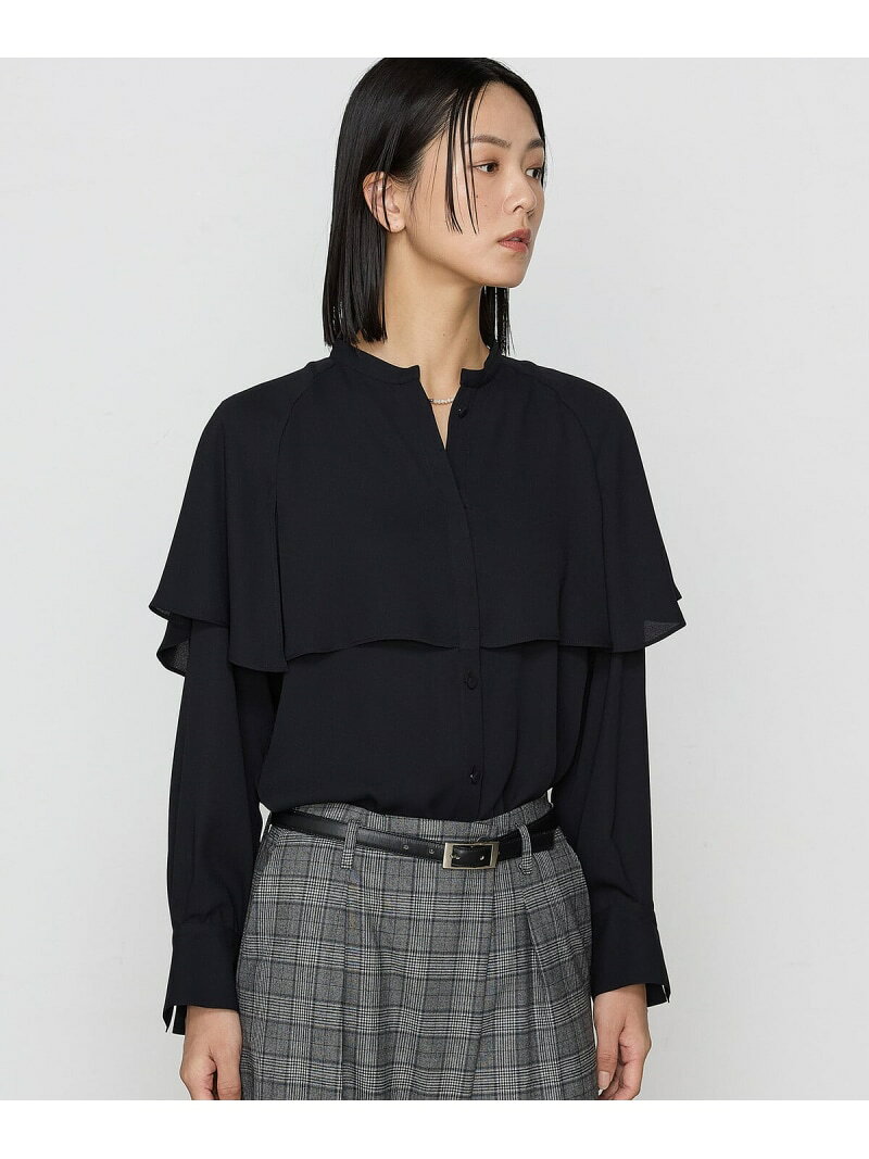 Rakuten - 【SALE／46%OFF】[ Sサイズ ] アムンゼンブラウス K.T KIYOKO TAKASE S-SIZE コムサ トップス シャツ・ブラウス ブラック ベージュ【RBA_E】【送料無料】[Rakuten Fashion]