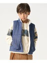 【SALE/40%OFF】デニム調ジャージー*ボア 中綿リバーシブルベスト COMME CA ISM コムサイズム トップス ベスト・ジレ ネイビー【RBA_E...