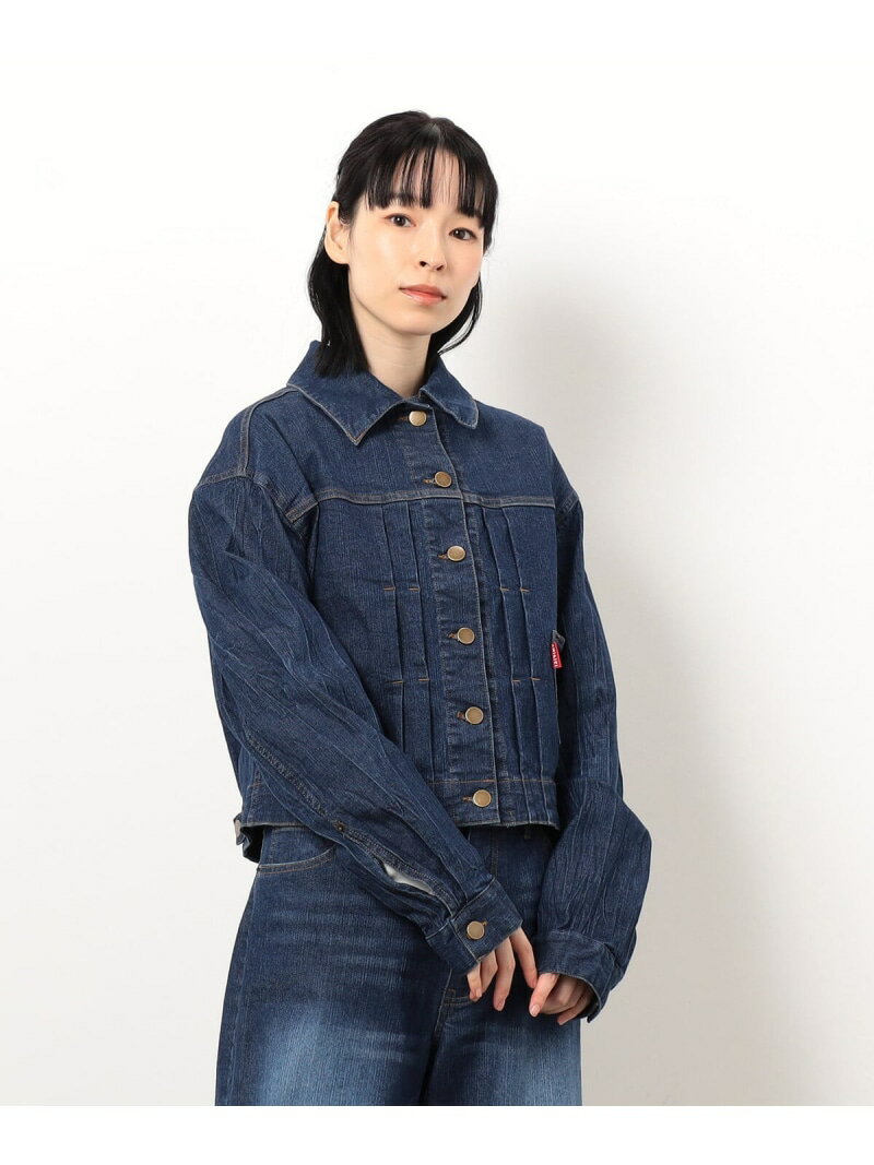 Rakuten - 【SALE／10%OFF】ストレッチデニムGジャン ONIGIRI コムサイズム ジャケット・アウター デニムジャケット ネイビー【RBA_E】【送料無料】[Rakuten Fashion]