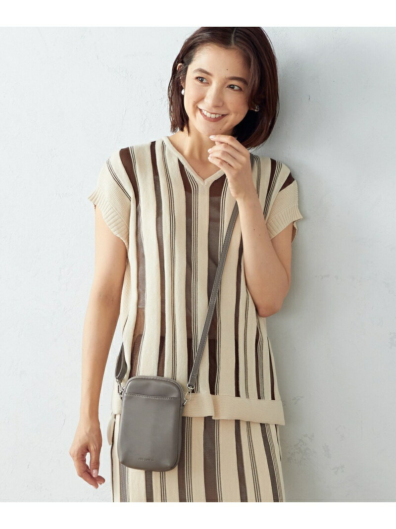 スマートフォンポシェット MONO COMME CA コムサイズム バッグ ショルダーバッグ ブラウン ブラック グレー ブルー ピンク シルバー[Rakuten Fashion]