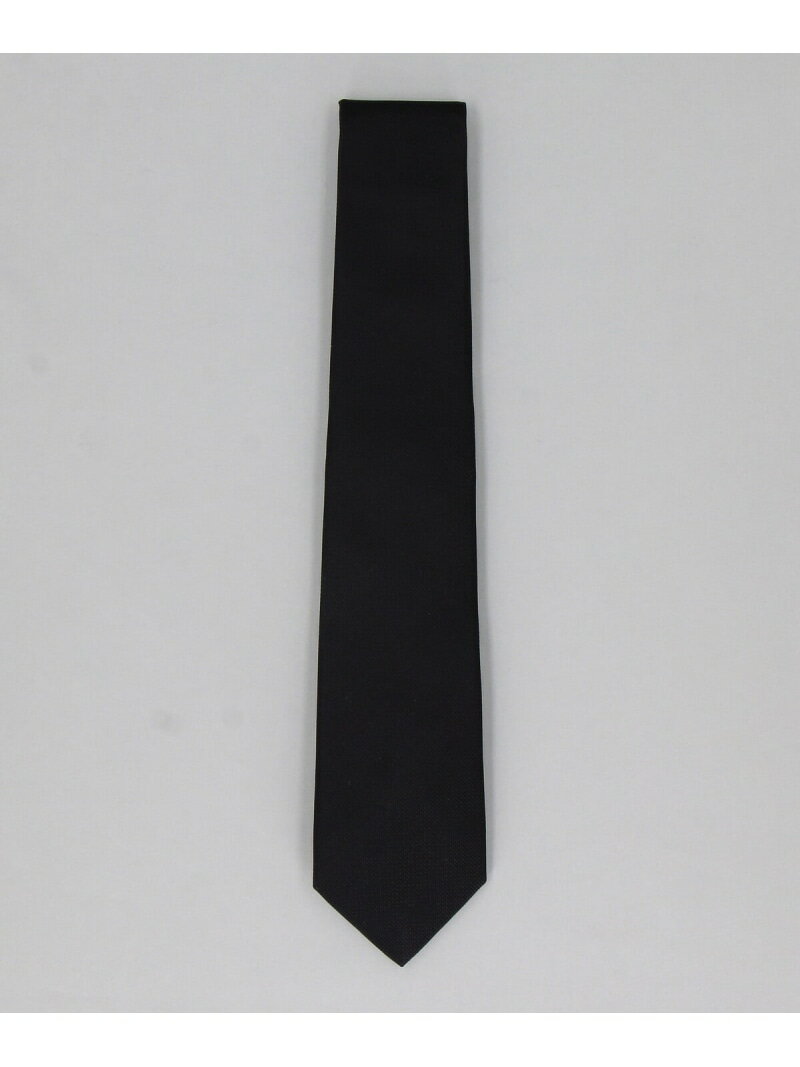 ブラック レギュラータイ COMME CA MEN コムサメン スーツ・フォーマル ネクタイ・蝶ネクタイ ブラック【送料無料】[Rakuten Fashion]