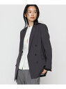 【SALE/55%OFF】ツイステッドドビーカルゼ ジャケット COMME CA コムサ ジャケット・アウター その他のジャケット・アウター ブラウン グレー【...