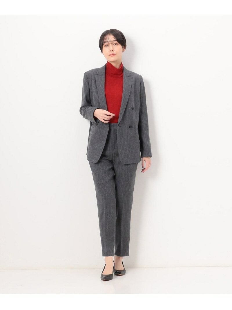 【SALE／55%OFF】【セットアップ対応】ウールストライプ パンツ COMME CA コムサ スーツ・フォーマル セットアップスーツ グレー ネイビー【RBA_E】【送料無料】[Rakuten Fashion]