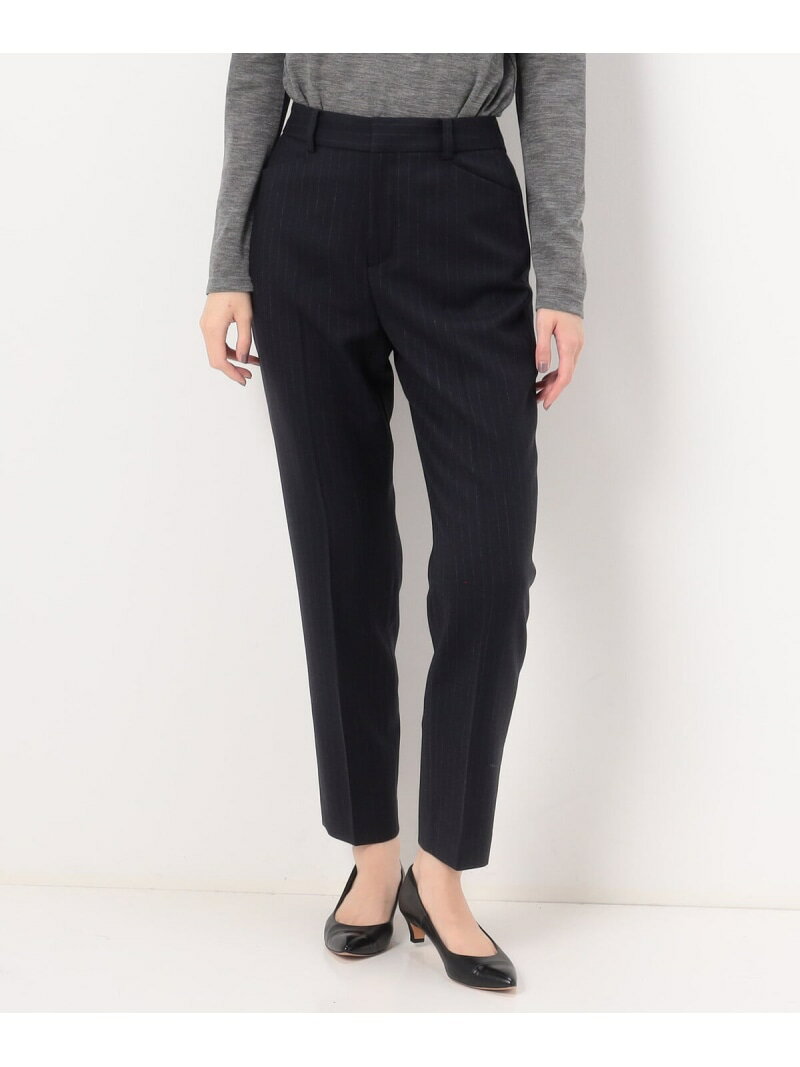 【SALE／55%OFF】【セットアップ対応】ウールストライプ パンツ COMME CA コムサ スーツ・フォーマル セットアップスーツ グレー ネイビー【RBA_E】【送料無料】[Rakuten Fashion]
