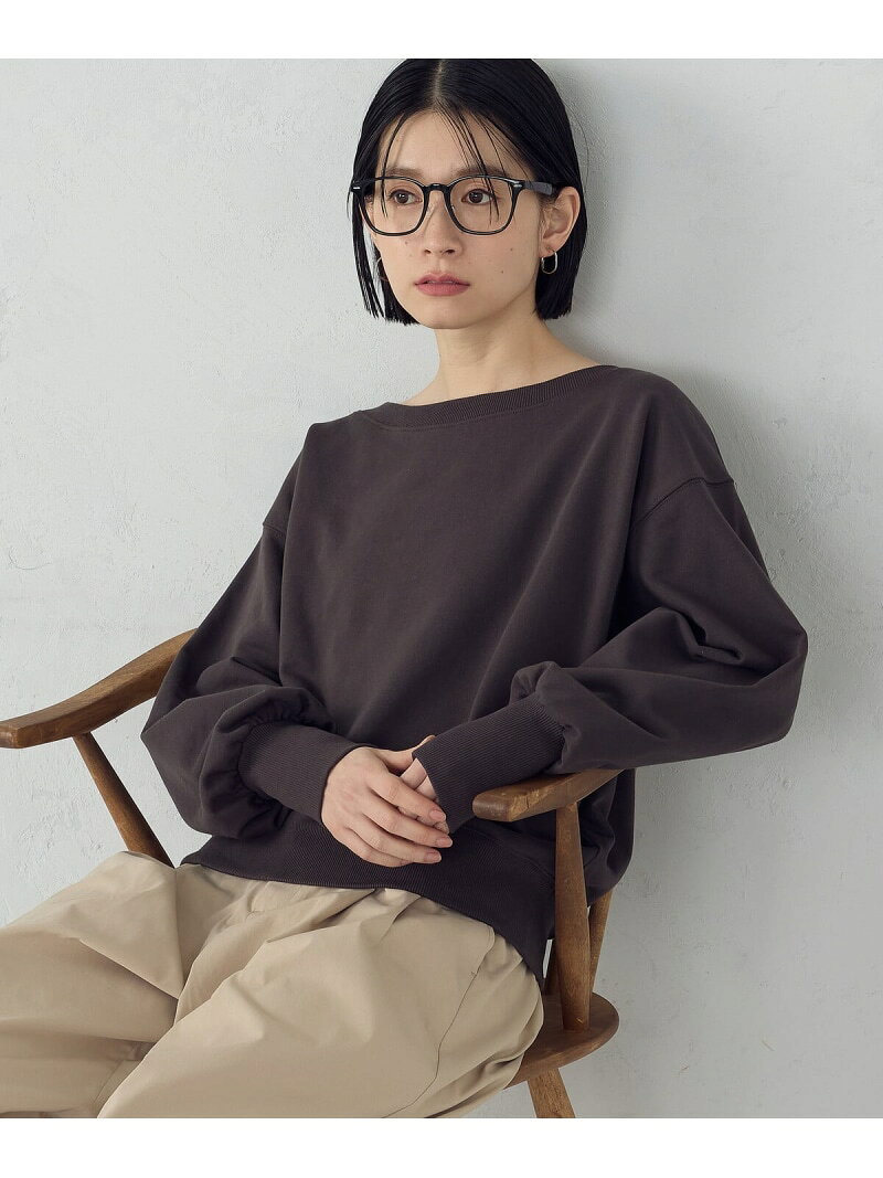 Rakuten - 2wayオフショル裏毛カットソー COMME CA ISM コムサイズム トップス カットソー・Tシャツ グレー イエロー【送料無料】[Rakuten Fashion]