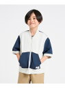 【SALE/55%OFF】半袖ブルゾン COMME CA ISM コムサイズム ジャケット・アウター ブルゾン・ジャンパー ブラック ネイビー【RBA_E】[R...