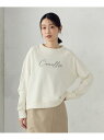 【SALE/10%OFF】刺繍トレーナー COMME CA ISM コムサイズム トップス スウェット・トレーナー グレー ホワイト【RBA_E】【送料無料】[...