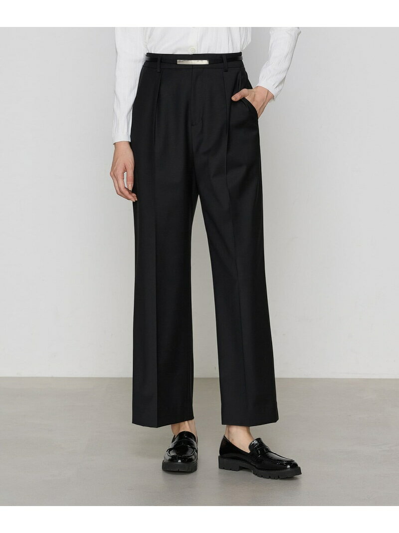 【SALE/10%OFF】【セットアップ対応】2WAYストレッチトロ ワイドパンツ COMME CA コムサ スーツ・フォーマル セットアップスーツ グレー ブ...