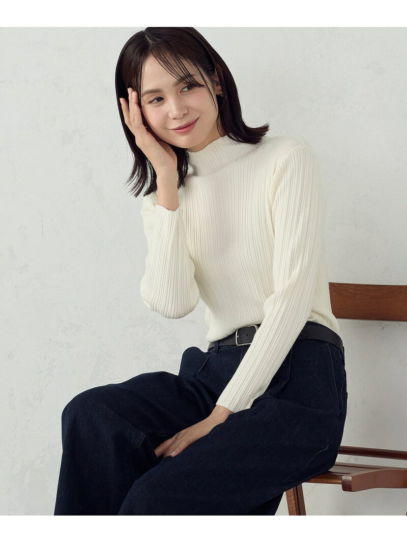 Rakuten - 【SALE／10%OFF】ベーシック ランダムリブニット COMME CA ISM コムサイズム トップス ニット グレー ブラック ブルー ホワイト【RBA_E】[Rakuten Fashion]