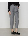 【セットアップ対応】2WAYストレッチトロ テーパードパンツ COMME CA コムサ スーツ・フォーマル セットアップスーツ ブラック グレー【送料無料】[R...