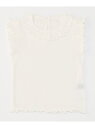 【SALE/50%OFF】テレコフリルスリーブ Tシャツ COMME CA ISM コムサイズム トップス カットソー・Tシャツ ホワイト【RBA_E】[Rak...