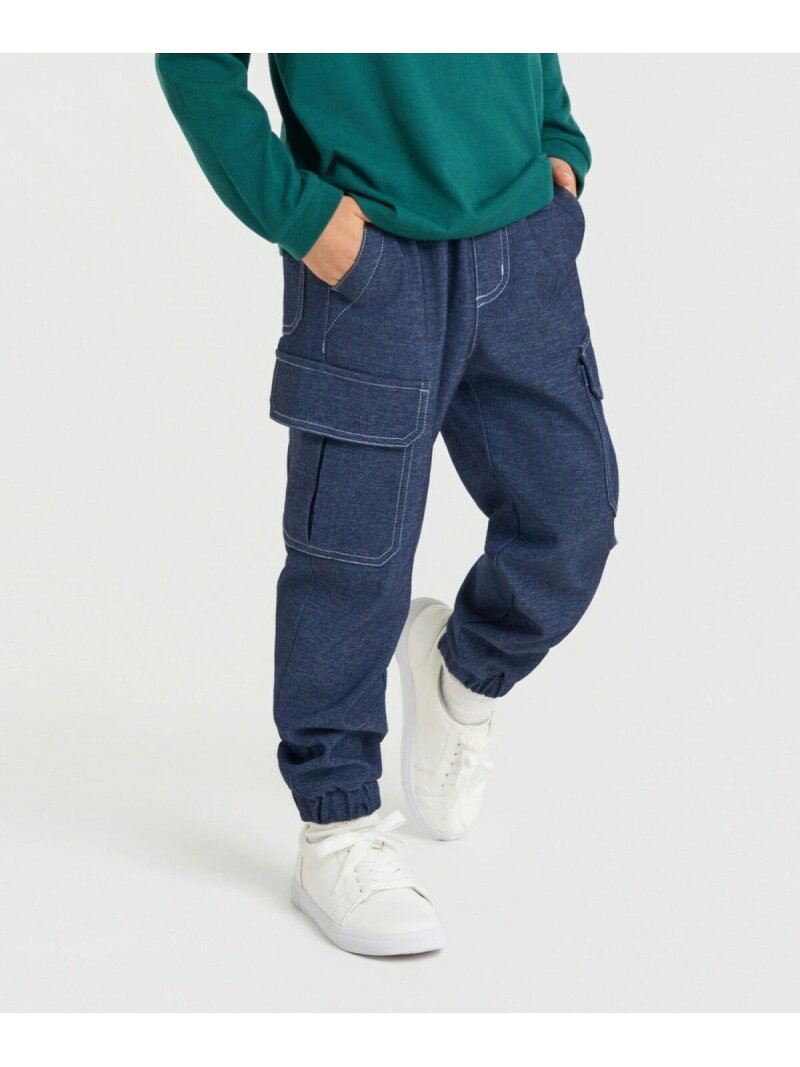 Rakuten - 【SALE／10%OFF】デニムライクストレッチジョガーパンツ COMME CA ISM コムサイズム パンツ ジーンズ・デニムパンツ ネイビー【RBA_E】[Rakuten Fashion]