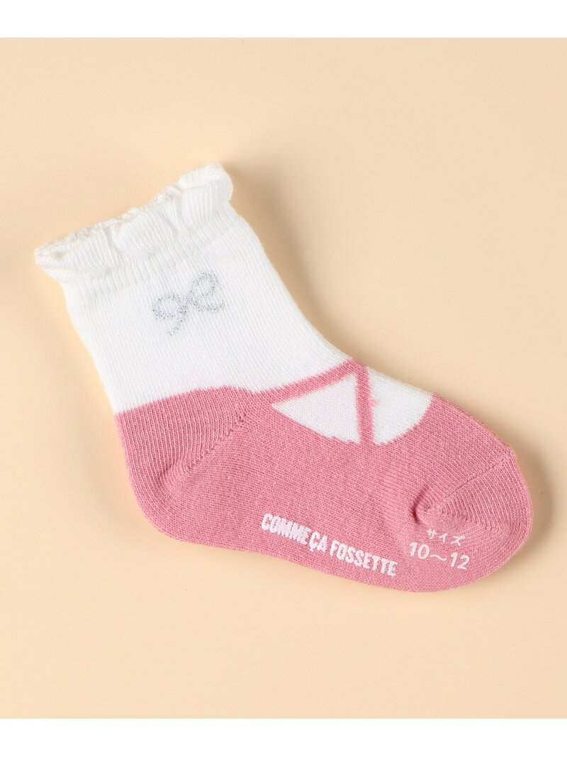 【SALE／55%OFF】バレエシューズ柄 クルーソックス COMME CA FOSSETTE コムサ・フィユ マタニティウェア・ベビー用品 その他のベビーグッズ【RBA_E】[Rakuten Fashion]