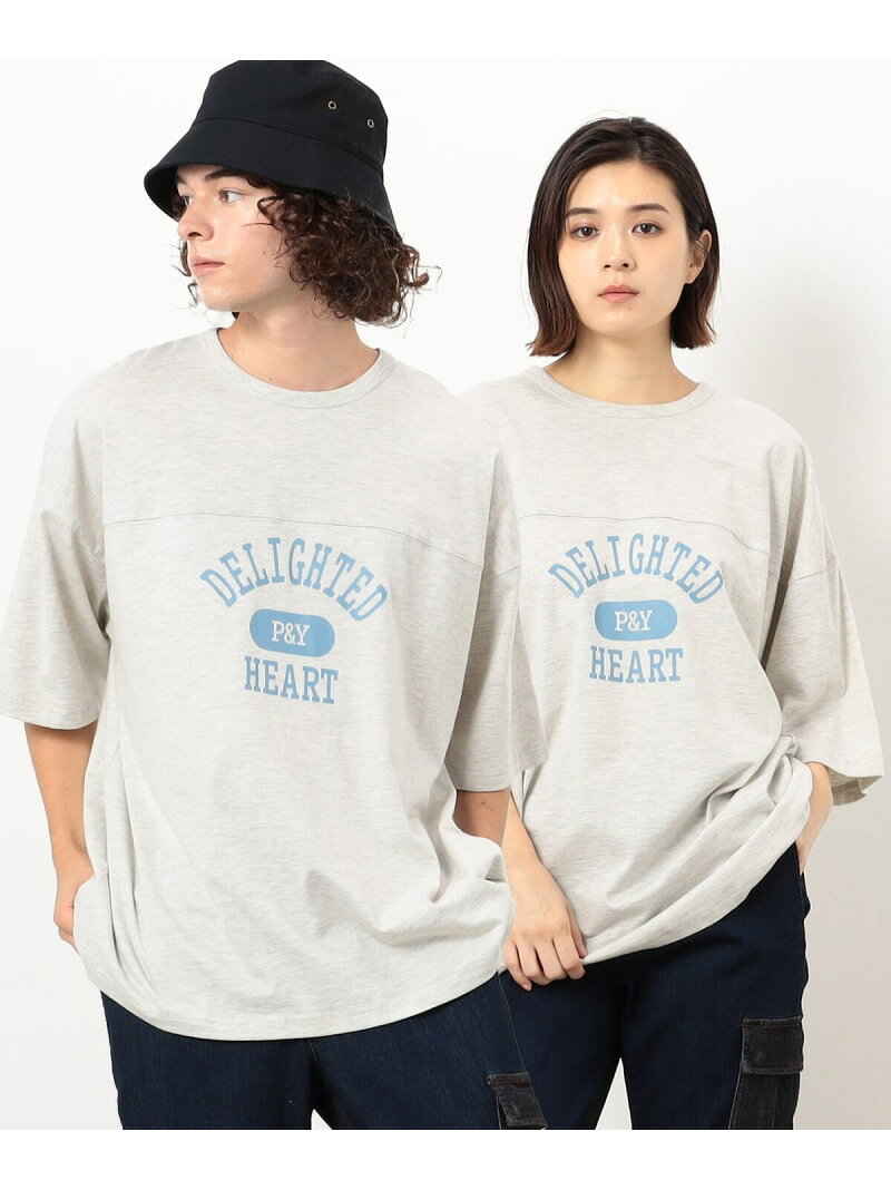 Rakuten - 【SALE／37%OFF】半袖フットボールプリントTシャツ Purple&Yellow コムサイズム トップス カットソー・Tシャツ ホワイト グレー グリーン【RBA_E】[Rakuten Fashion]