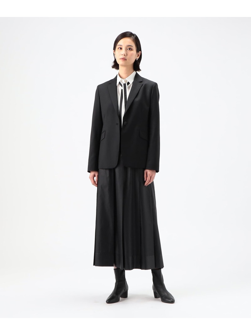 【SALE／37%OFF】高密度タフタ スカート COMME CA コムサ スカート ロング・マキシスカート ネイビー ブラック【RBA_E】【送料無料】[Rakuten Fashion] fivefoxesonlinestore-10020355 FIVEFOXes ONLINE STORE サンプル画像3