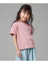 【SALE/55%OFF】アロハ柄プリント Tシャツ COMME CA ISM コムサイズム トップス カットソー・Tシャツ ブルー ホワイト ピンク【RBA_...