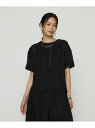 【SALE/10%OFF】ジャカードボーダー ゆったりプルオーバー Gabardine K.T コムサ トップス カットソー・Tシャツ ブラック【RBA_E】【...