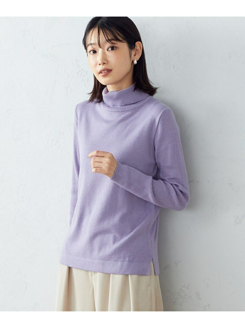 【SALE／40%OFF】タートルネック ニッ