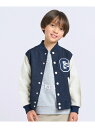 【SALE/10%OFF】デニム調 スタジアムジャンパー COMME CA ISM コムサイズム ジャケット・アウター ブルゾン・ジャンパー ネイビー【RBA_...
